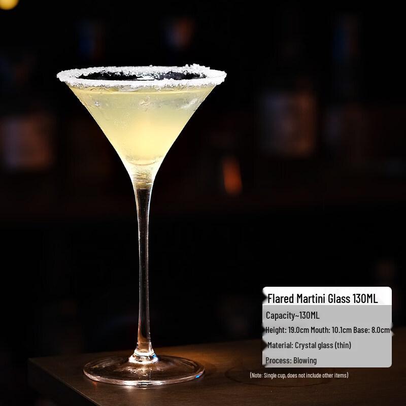 ZISIZ Handmade Martini Cocktail Glass