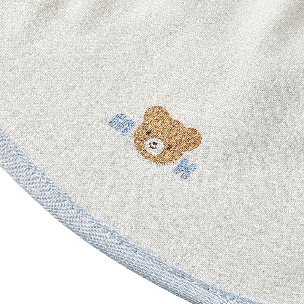 Nursing Bib Set of For Water Made In For Baby Baby Blue [Miki House] Set, Bib, 2, Bibs, Bibs, Breastfeeding, Weaning, Repellent, Japan, Boys, Girls,