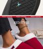 Unisex Thick-Soled Non-Slip Furry Indoor Slippers