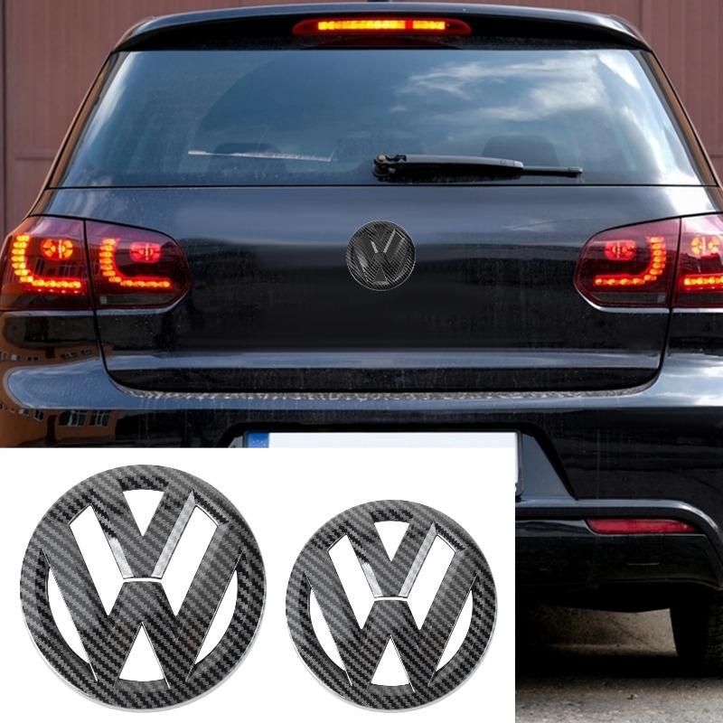 Hub Caps For Volkswagen VW Touareg 2016 2017 2018 Car Front Hood Grill Emblem Cover Rear Trunk Badge Sticker Decoration Auto Acc Bzhr17
