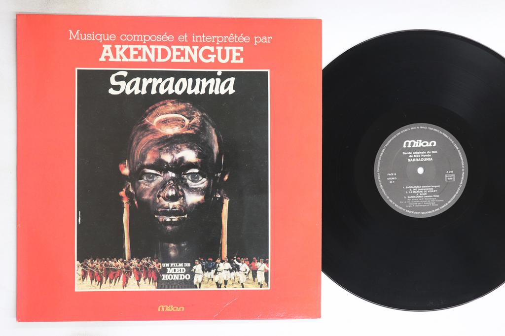 LP Record PIERRE AKENDENGUE - Sarraounia MILANA295 MILAN 1986 France Soundtracks & Musicals Used