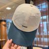 Thin Quick Drying Baseball Cap Ins Soft Top Letter Baseball Cap Summer Thin Breathable Street Men and Women Color Blocking Cap