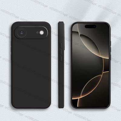 For iPhone 17 Air Case Cover For iPhone 17 Pro Max 17 Air Shockproof Liquid Silicone Phone Case For iPhone 17 Air Case