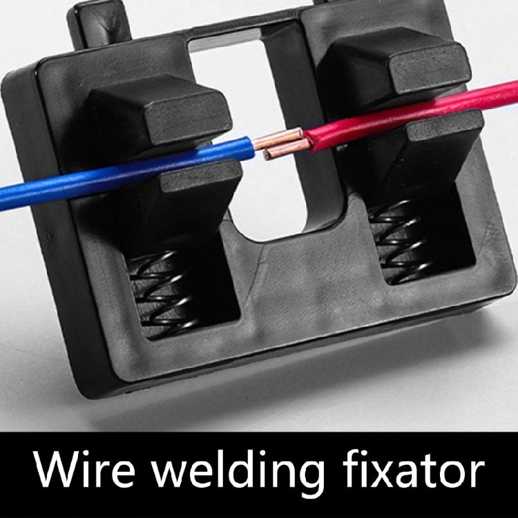 Set of 3 Heat Resistant Wire Clip Wire Welding Fixture Secure Electrical Connection ABS Construction Workshop Essential