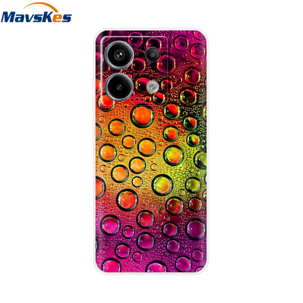 For Redmi Note 13 Pro 4G 5G Fundas Cover TPU Silicon Protective Case For Xiaomi Redmi Note13 13Pro Phone Clear Back Cover Bumper
