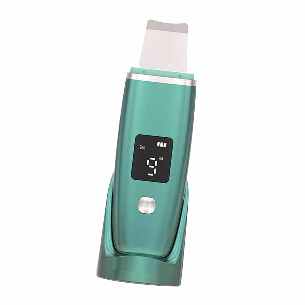 Skin Scrubber Face Spatula Positive Ion Vibration Blackhead Remover 4 Modes Rechargeable Pore