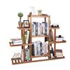 9 Tiers Heavy Duty Wooden Plant Stand Flower Shelf for Indoor Outdoor