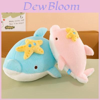 Plush Dolphin Toy With Pp Cotton Filling For Kids And Baby Sleep Comfort