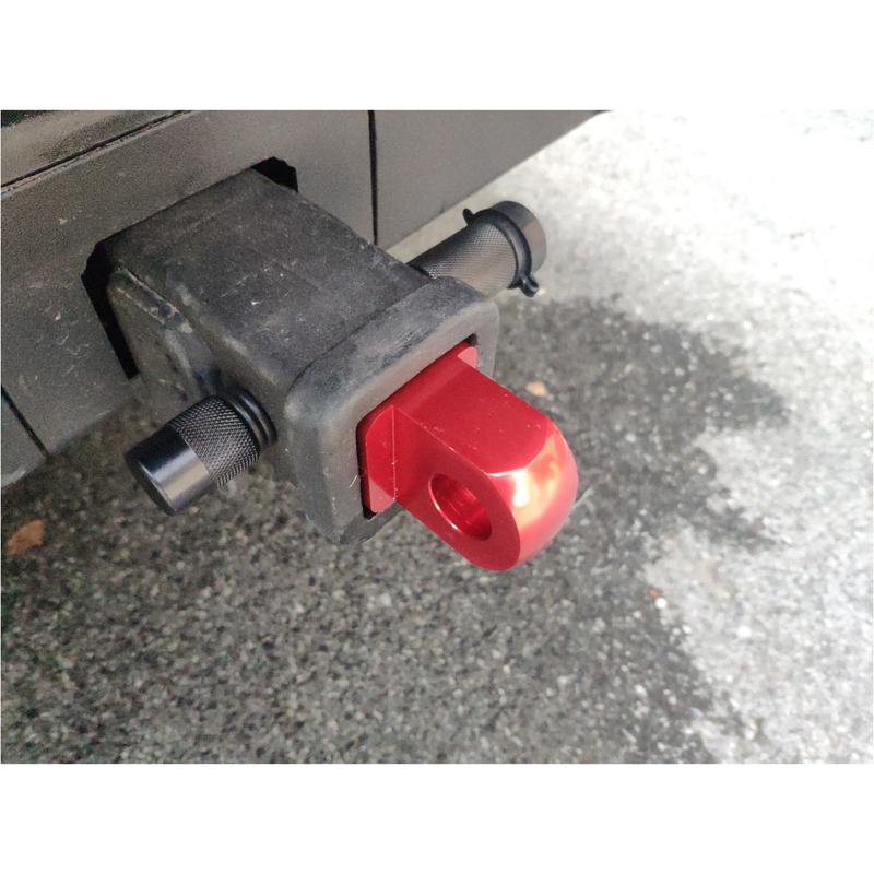 18000 Lbs 2 Inch Shackle Hitch Arm  Receiver Towing Trailer Tow Hitch Trailer Hooks Tow Bar With Two Hole Adjust Pitch-Row