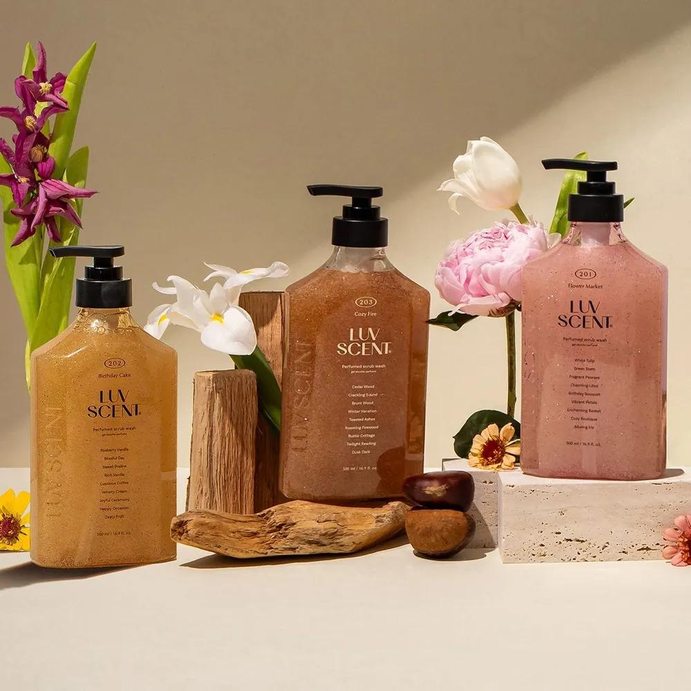 

LUV SCENE Scrub Body Wash 500ml (Select 1 of 3) Birthday Cake Vanilla