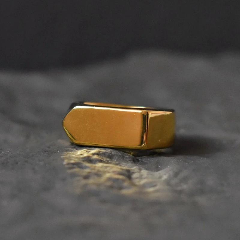 Classic Frosted/Smooth Arrow Tops Men's Rock Punk Rings Cool Fashion Individuality Signet Ring for Women Man Party Jewelry