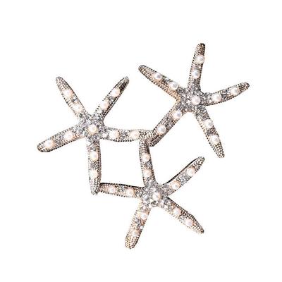 Cemellia Stern des Meeres Kinder Haaraccessoires, Set of 3, für Hochzeiten, Klavieraufführungen und Kleiderzubehör