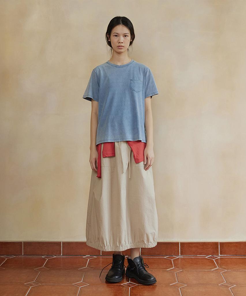 Monokeulom Aube String Skirt (Beige)
