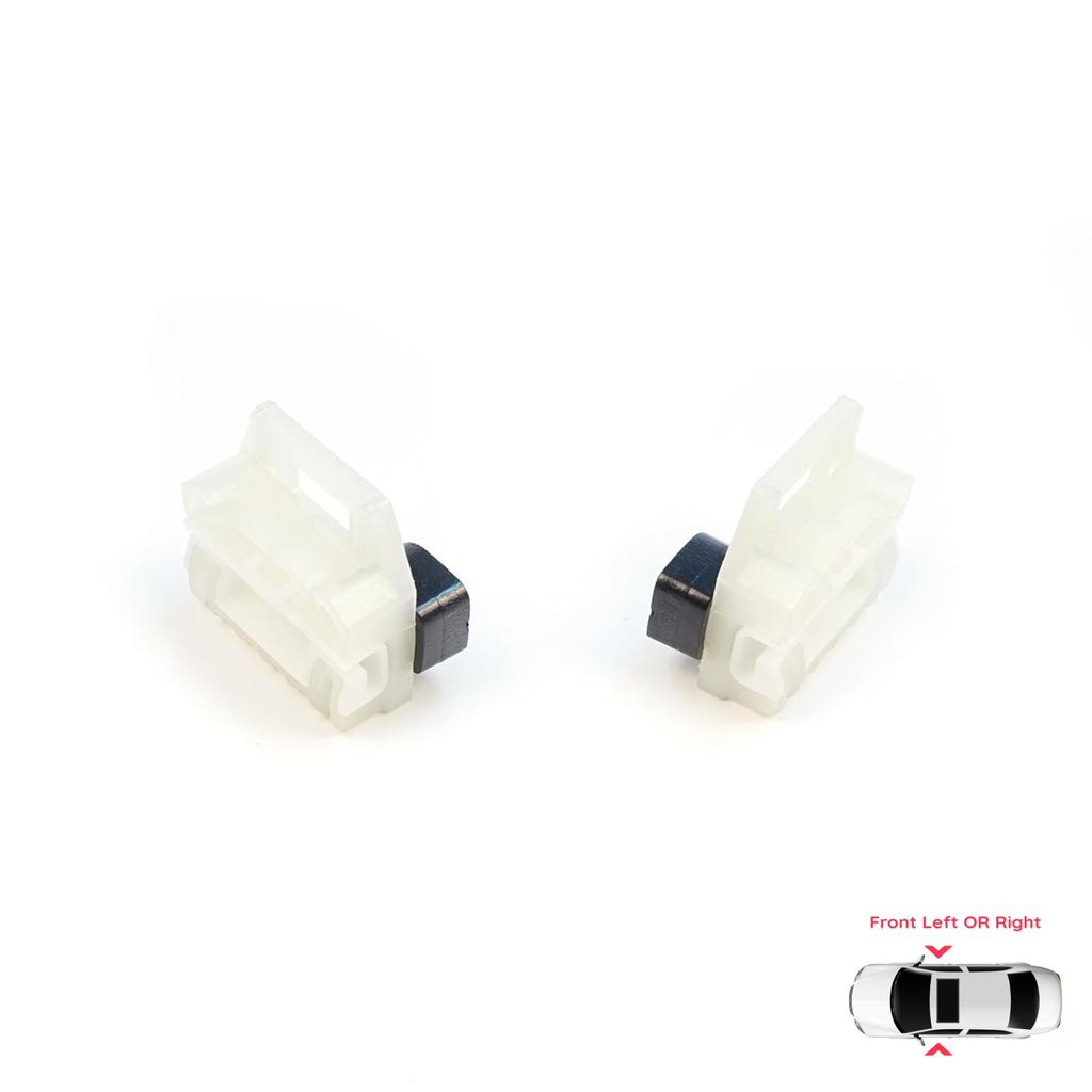 EWR525+EWR526 Fensterheber Reparaturclips A+B Vordertür für VW New Beetle C1 Seat Toledo MK2 1M2 Leon MK1 1M1 Skoda Fabia MK1 6Y Praktik