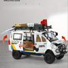 Simulation 1/24 Scale Off Road Vehicle Model of Van Diecast Toy Vehicle Children Boy Gift Birthday Colelction Miniature Voiture