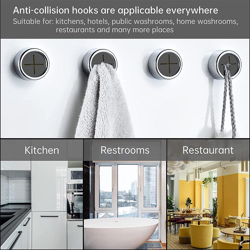 Creative Towel Storage Racks Adhesive Kitchen Cloth Clip Bathroom Towel Rack Storage Holder Hanger Kitchen Rag Hook Clip