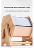 Wooden Rolling Drum for Infant Color and Cognitive Development - Montessori Teaching Aid
