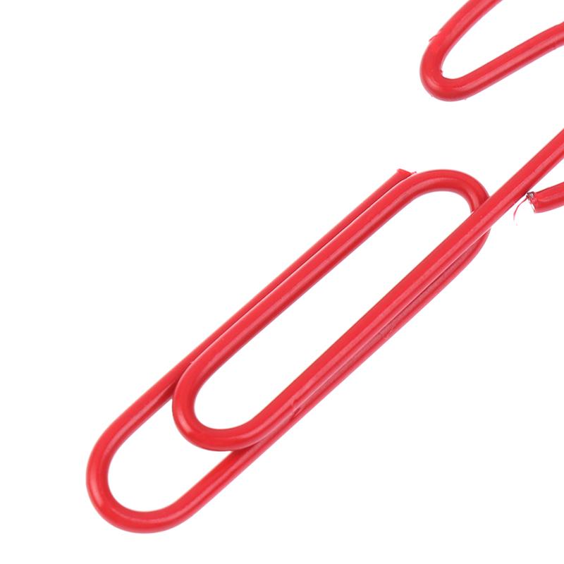 20Pcs Tooth Shape Metal Paper Clips Cute Colorful Paperclip Bookmark Note Memo Ticket Clip Dentist Gift Clinic Office Stationery