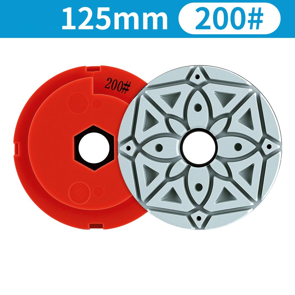 Marble Polishing Resin Grinding Wheel For Countertop Polishing High Gloss Finish Reinforced Construction 10mm Thick Abrasive