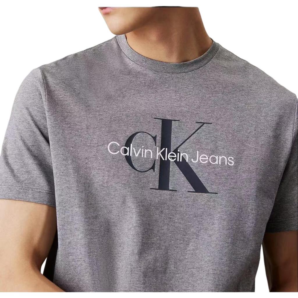 Calvin Klein Jeans Casual Comfortable Letter Logo Round Neck Short Sleeve T-Shirt Men T-Shirts 81EM286-032