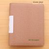 Large Capacity Leather Perforated Loose-Leaf Contract Folder