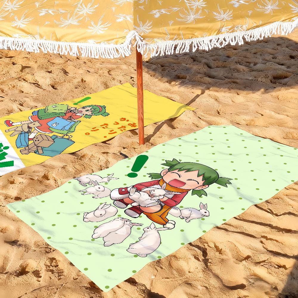 Anime Yotsuba cute Yotsuba Koiwai Towel Quick Drying Beach Towels Are Suitable For Swimming Pools Camping Yoga And The Gym