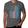 Transgender American Flag Trans Patriotic Usa Tshirt Light Athletic Short Sleeve Tee Shirt