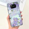 Pro Xiaomi Poco X3 Pro Pouzdro Poco X3 NFC Kryt Květina Roztomilý Kočka Malba Nárazník Skořápka Na PocoX3 X3Pro x3nfc Měkký Luxusní Silikon