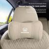 Car Suede Headrest Seat Neck Pillow Head Support For Honda Civic Fit Jazz Accord Pilot CRV Odyssey Passport City Shuttle HRV Ny1 EC5