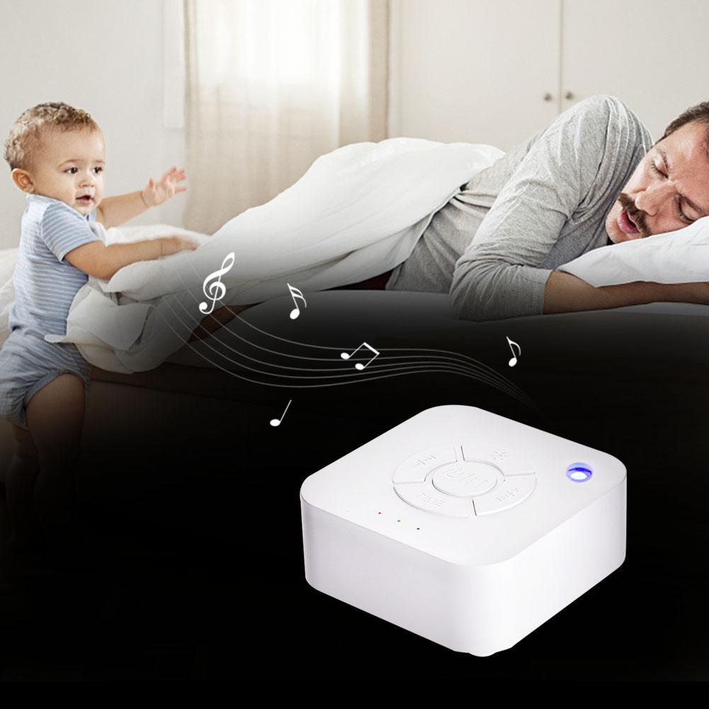 White Noise Machine USB Rechargeable Timed Shutdown Sleep Sound Machine For Sleeping & Relaxation for Baby Adult Office Travel