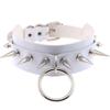 Black Spike Choker Goth  Punk Harajuku  Collar Belt Necklace Pu Leather Chocker  Cosplay Club Party  Festival Jewelry