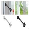 Window Lock Opening Restrictor Hardware Metal Easy To Install Limiter Adjustable for Drawers