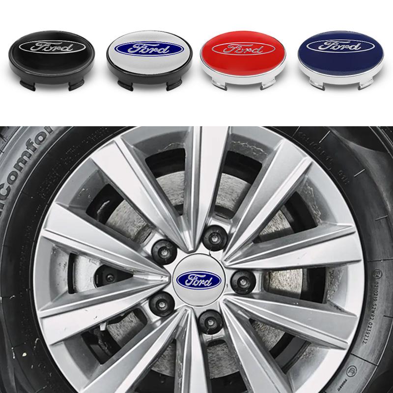 4PCS 60mm Car Styling Wheel Center Hub Caps Rim Cover Badge Emblem For Ford Focus MK2 MK3 Mondeo Escape Kuga Ranger Fusion S-MAX