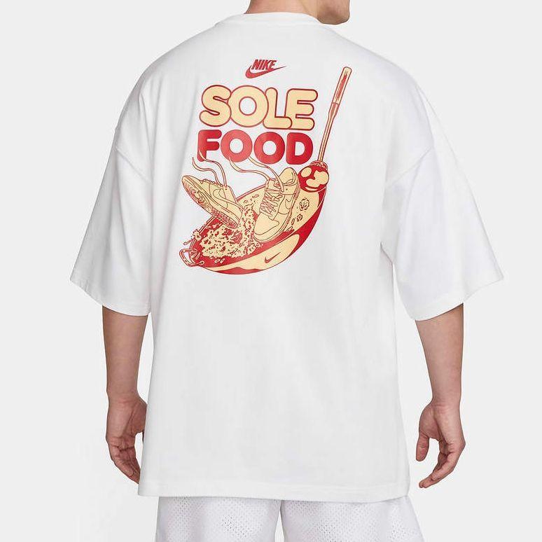 New Nike T Shirts Men White FB9808-100