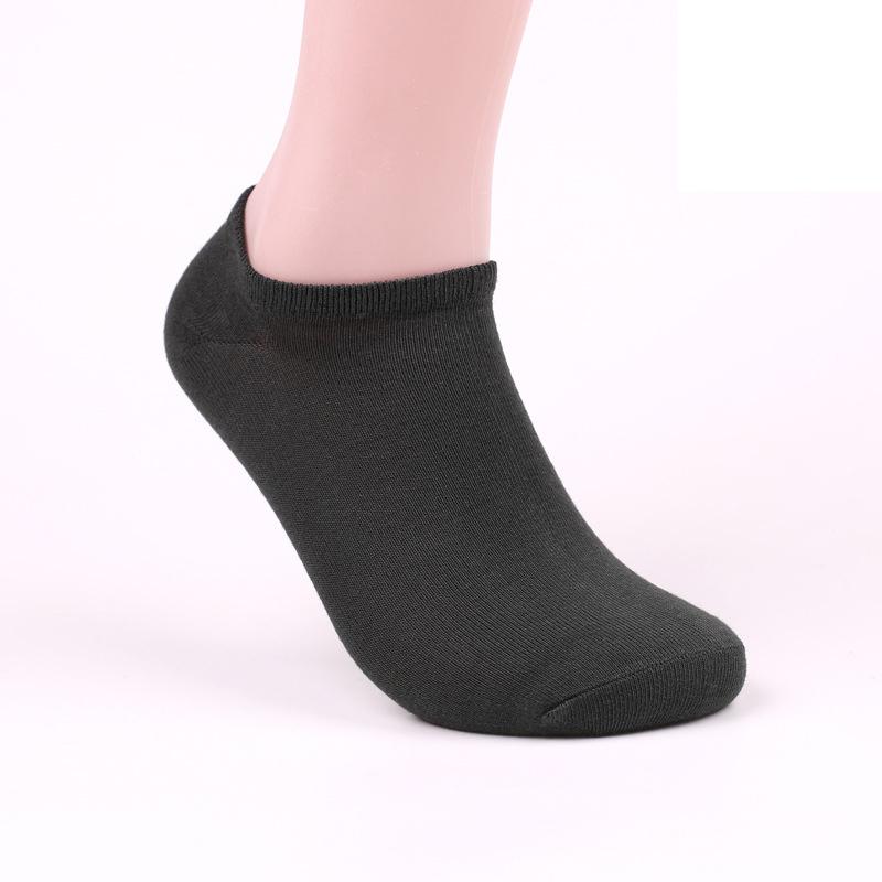 5 Pairs High Quality Men's Bamboo Fiber Socks Business Short Breathable Ankle Socks Male Boat Socks EU38-45