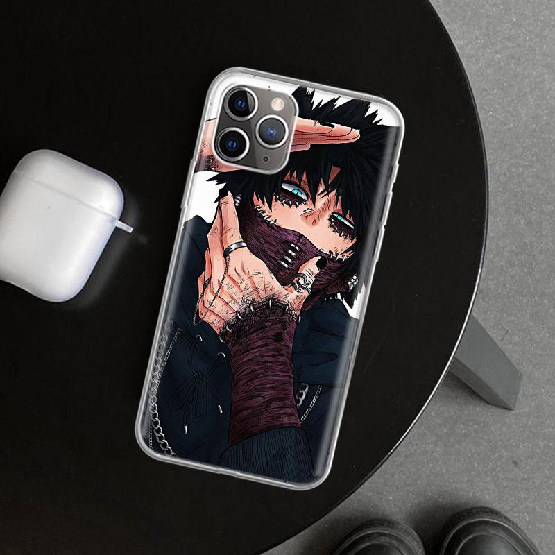 Dabi MHA My Hero A-Academy Phone Case Cover for iPhone 11 12 13 Mini 14 15 Plus 16 Pro Max 17 Air 7 8 + SE Art Customized Fundas