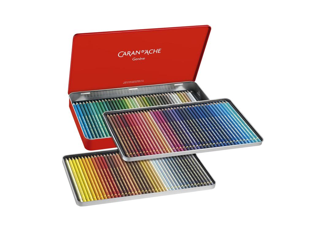 Caran Pablo colored pencils 120 color set d'Ache 0666-420 oil-based
