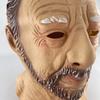 Clamped Lips Old Man Mask Realistic Latex Old Man Headgear Wrinkle Face Head Cover For Halloween Cosplay Party Costume Mask