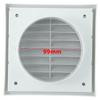 White Grille Air Outlet 100MM/125M/150MM Auxiliary Materials