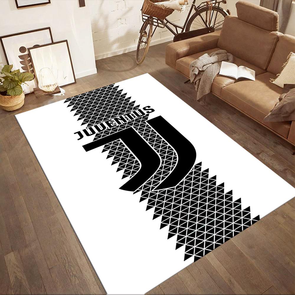 Juventus Floor Rug Office Rug Design For Living Rooms Decorate Room Kitchen Playrooms Antislip Carpet Decorate Offices Birthdaychristmas Gift