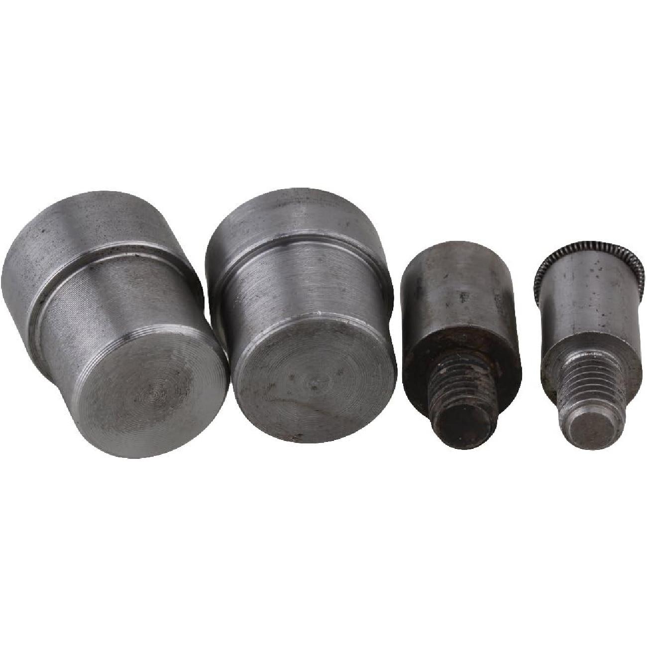 BQLZR Snap Fastener Heavy Duty Press Button Die Pattern Die Set for Hand Press Machine Setter for 633 Snap Button