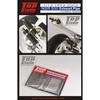 Top Studio Exhaust Pipe for Honda NSR 500 1993-2002, Tamiya 1/12 Scale, TD23120