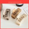 Elegant Korean Style Square Hair Claw Clip For Effortless Chic Updos And Ponytails