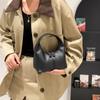 High-end small bag 2 new fashionable casual versatile underarm bag autumn texture women's portable dumpling bag