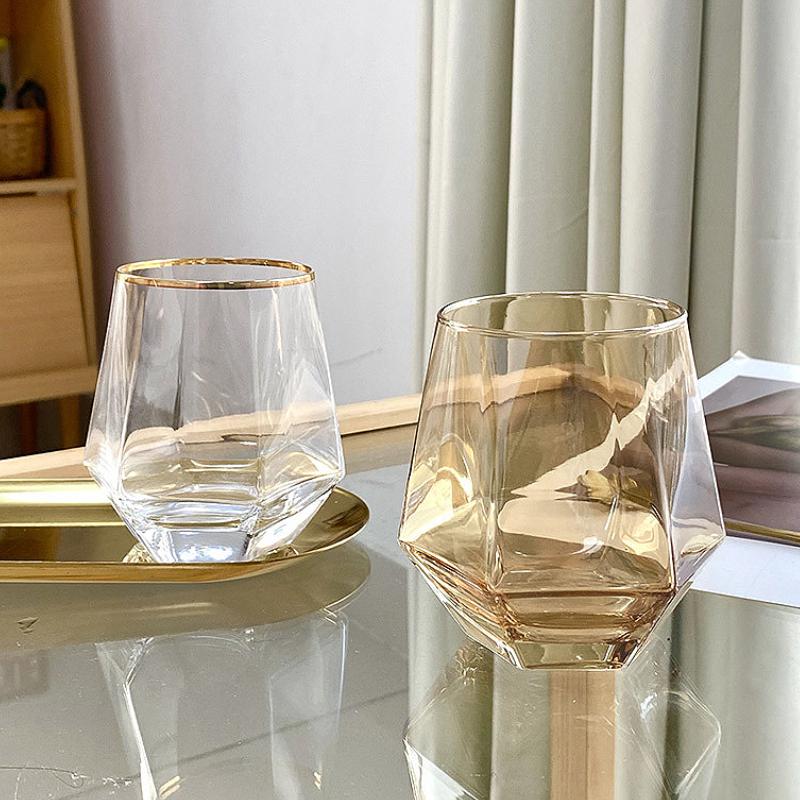 320ml/11oz Cocktailglas i europeisk stil Juice Läskvatten Koppar Klassiskt Whiskeyglas Personlig Mugg för kalla drycker Bar Dryckesglas