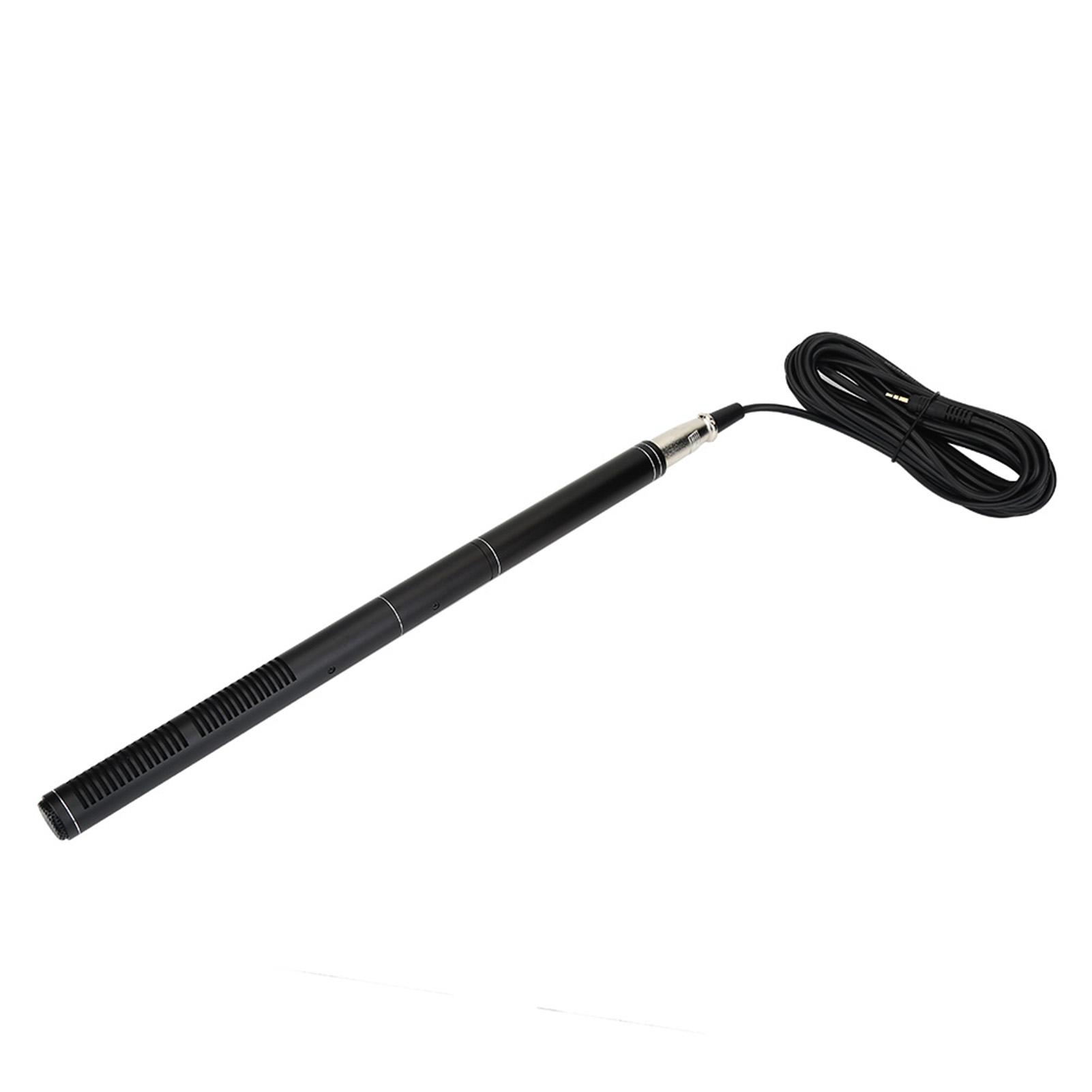 

Профессиональный микрофон для интервью, однонаправленный конденсаторный для цифровых зеркальных камер и цифровых видеокамер