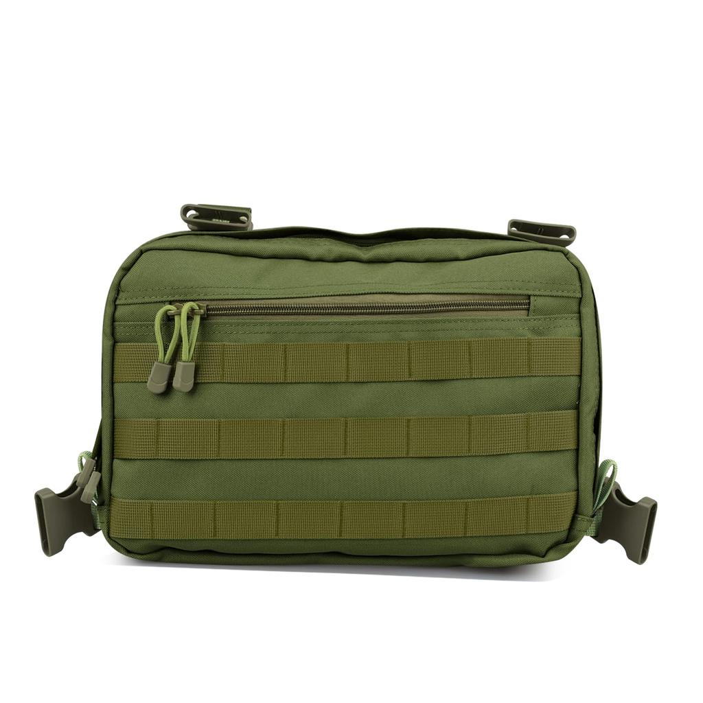 Croogo Multifunctional Tactical Chest Bag for Hip and with Protective Chest Waist Crossbody and Bag Climbing, Hop, Streetwear, Case, Rig, Bag, Bag,