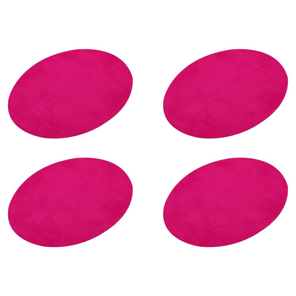 4 Pack Elbow Knee Iron-on Fabric Patches Repair Patches Oval for Clothing Repair Crafts Repair Kit Backpack Shoes Decoration