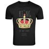 The King Of My Own Life Crown Motivation Graphic T-Shirt