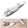 Stainless Steel Finger Toe Nail Trimmer Clippers Manicure Oblique Scissors